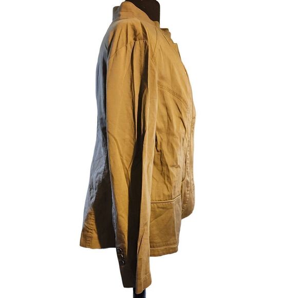 Lane Bryant Jacket 3 sets of 3 buttons  98% cotton 2% spandex size 14/16 - Picture 2 of 4